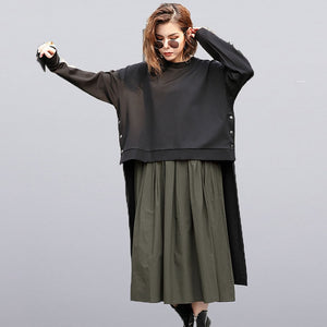 Ensemble robe et sweatshirt Femme - AMELE