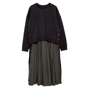 Ensemble robe et sweatshirt Femme - AMELE